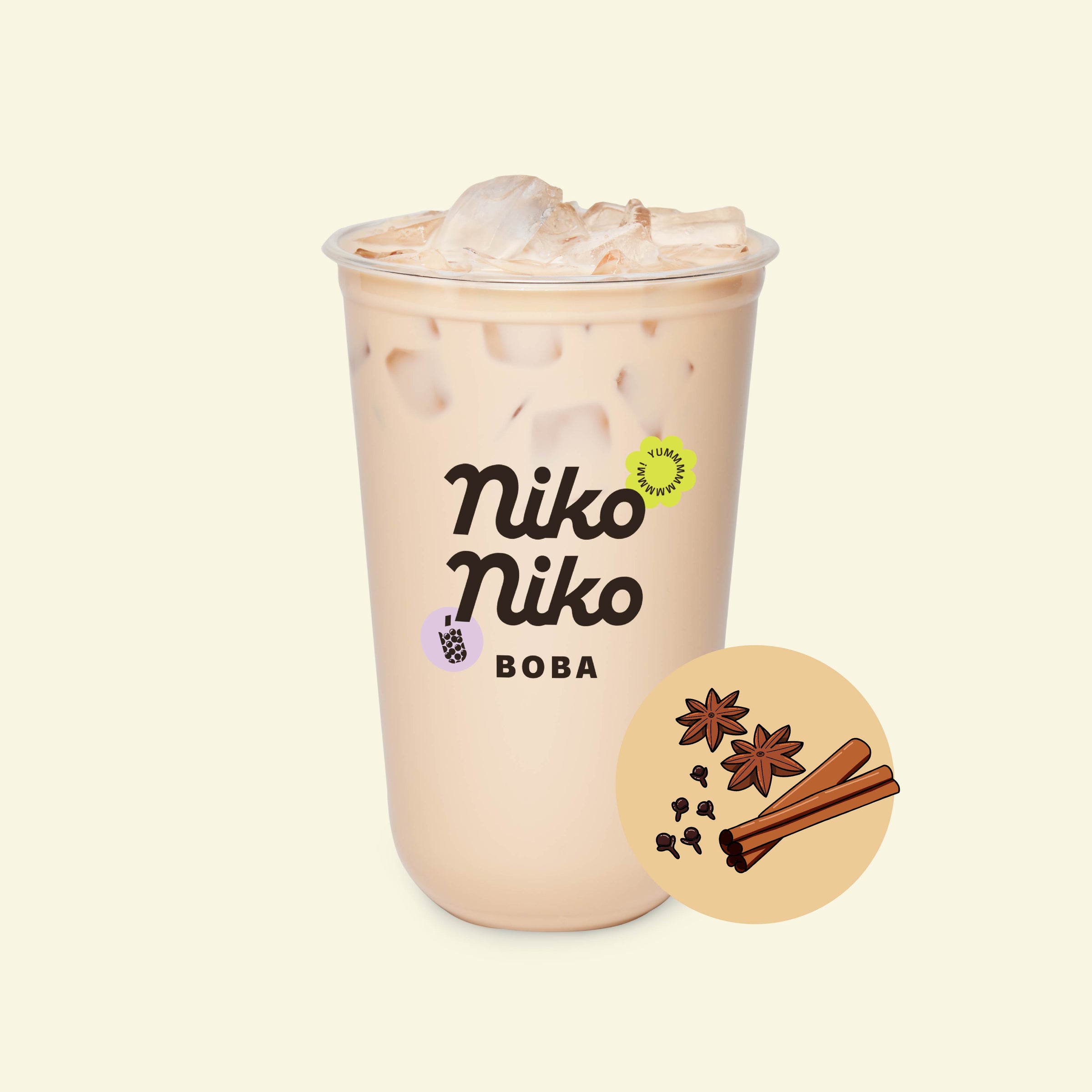 Sakura Milk Tea | Niko Niko Boba