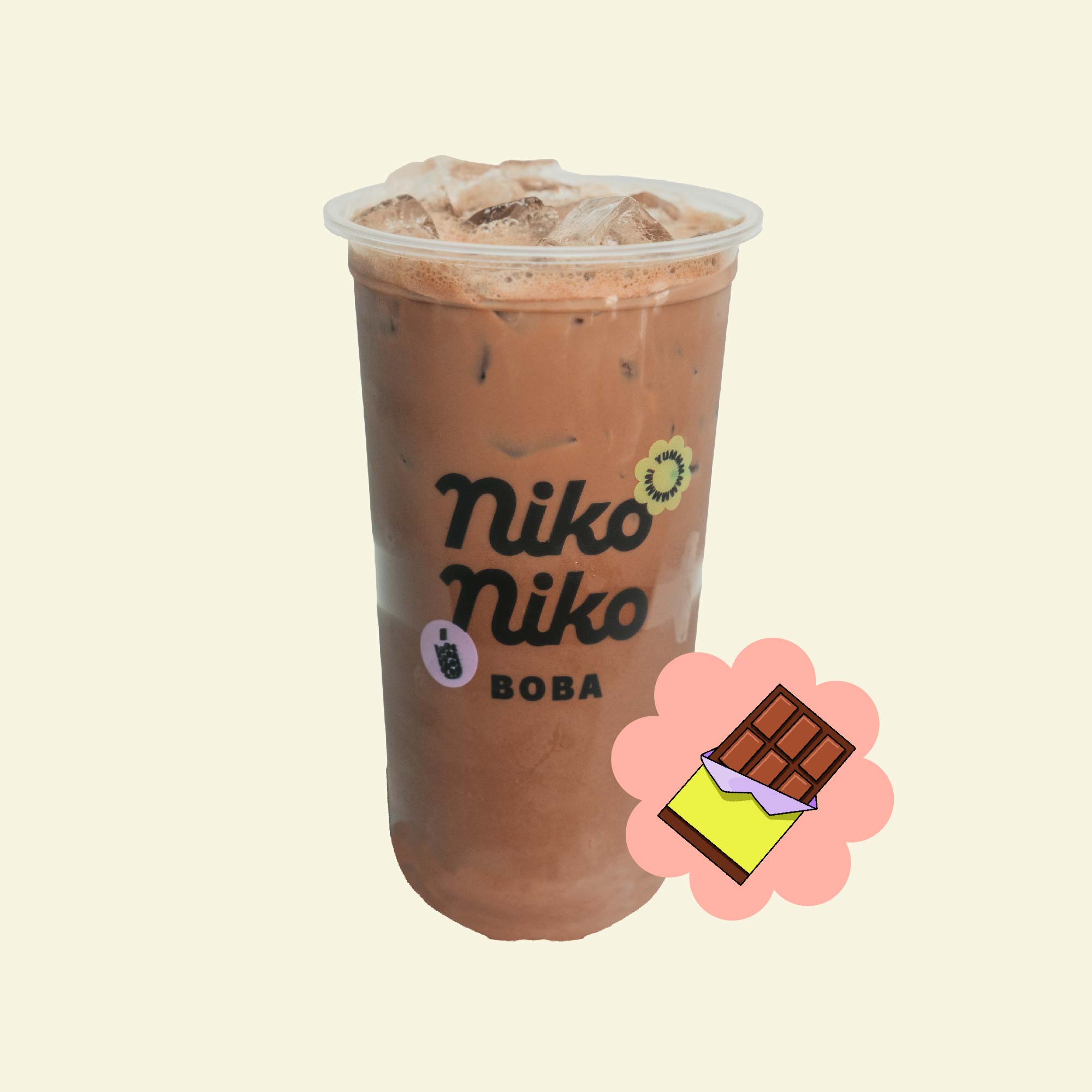 Sakura Milk Tea | Niko Niko Boba